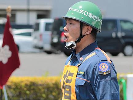 東京都大田区 矢口消防団 操法訓練(消防操法大会)